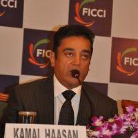 Kamal Haasan - Kamal Hassan at Federation of Indian Chambers of Commerce & Industry - Pictures